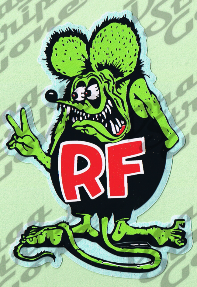 Rat Fink Decal