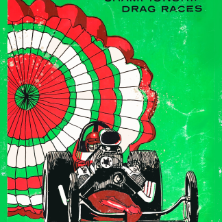 1968 NHRA Spring Nationals Englishtown Banner