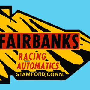 FAIRBANKS Racing Transmissions Tiger Stripe Decal
