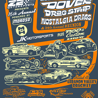 (Kids Sizes) 2024 Dover Drag Strip Nostalgia Drags T-Shirt