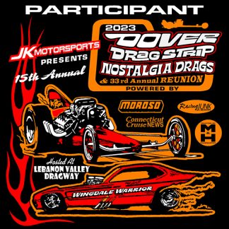 2023 Dover Dragstrip Nostalgia Drags Participant Decal (Buy One Get One)