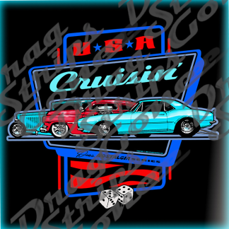 USA Cruisin' Banner 24 in. X 24 in.